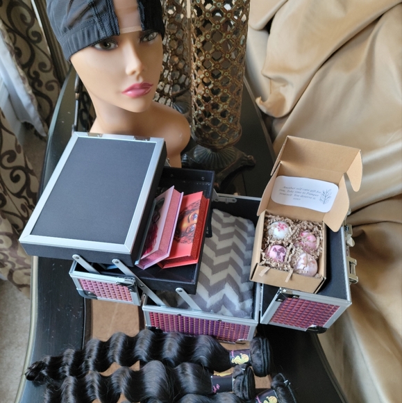 Human Hair extensions bundle spa day kit - Picture 16 of 17